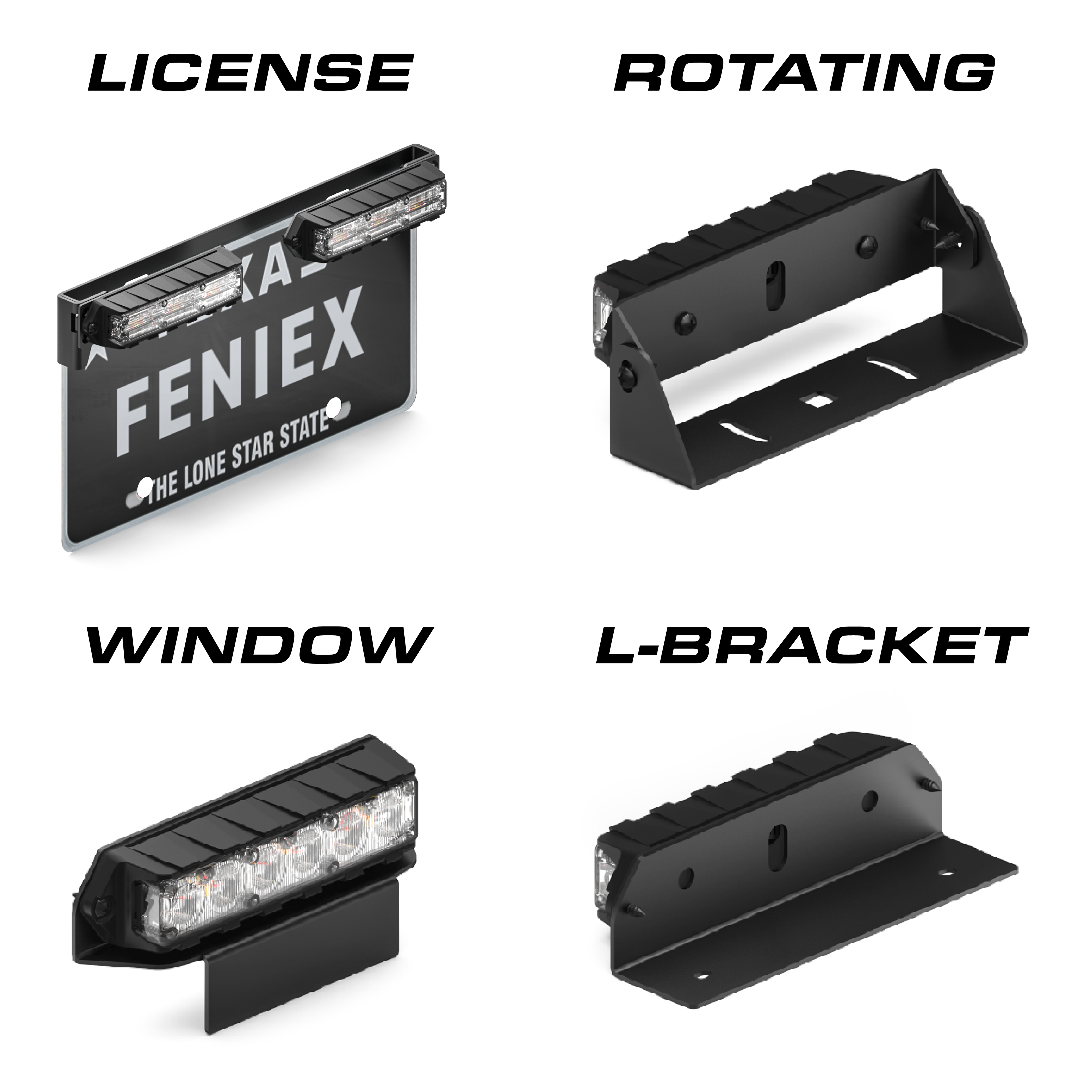 Feniex Q-Series Surface Mount