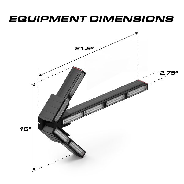 Feniex Fusion Amber Visor Light